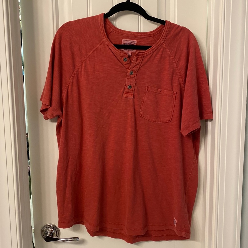 Lucky Red henley tee